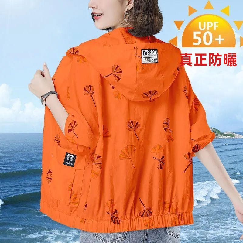 輕薄印花防曬衣